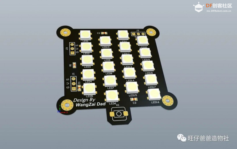 建党百年 | 教你用esp32点亮10片亚克力重温百年党史图7