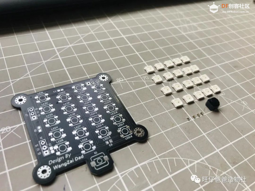 建党百年 | 教你用esp32点亮10片亚克力重温百年党史图21