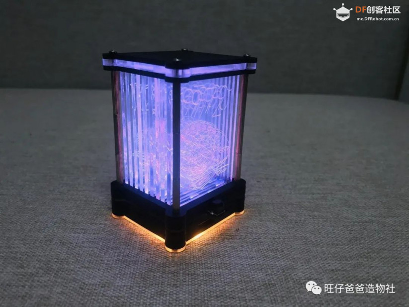 建党百年 | 教你用esp32点亮10片亚克力重温百年党史图33