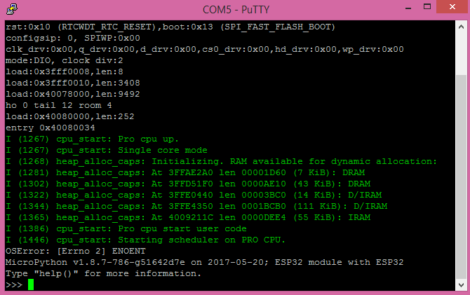 ESP32教程：MicroPython支持图2