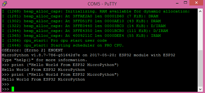 ESP32教程：MicroPython支持图1