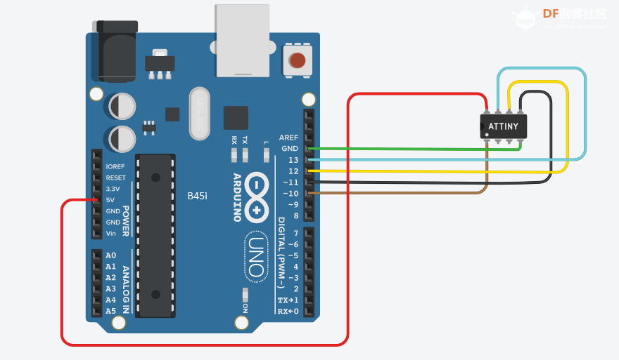 7块钱可以做什么？用ATtiny13做一个非常酷的PoV显示器！图10