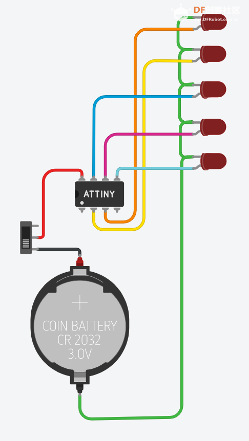 7块钱可以做什么？用ATtiny13做一个非常酷的PoV显示器！图19