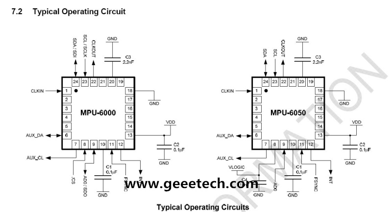 【转载】Arduino +MPU6050图2