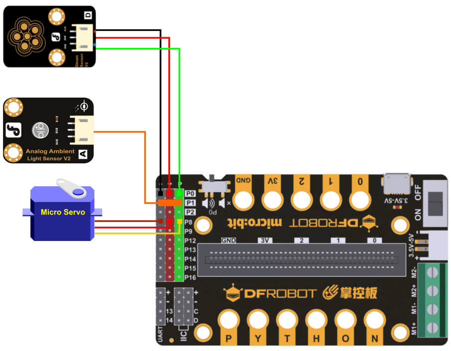 「BXY」micro:bit 高中信息技术教程—智能晾衣架图8