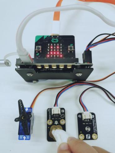 「BXY」micro:bit 高中信息技术教程—智能晾衣架图10