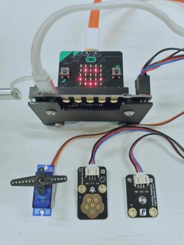 「BXY」micro:bit 高中信息技术教程—智能晾衣架图11