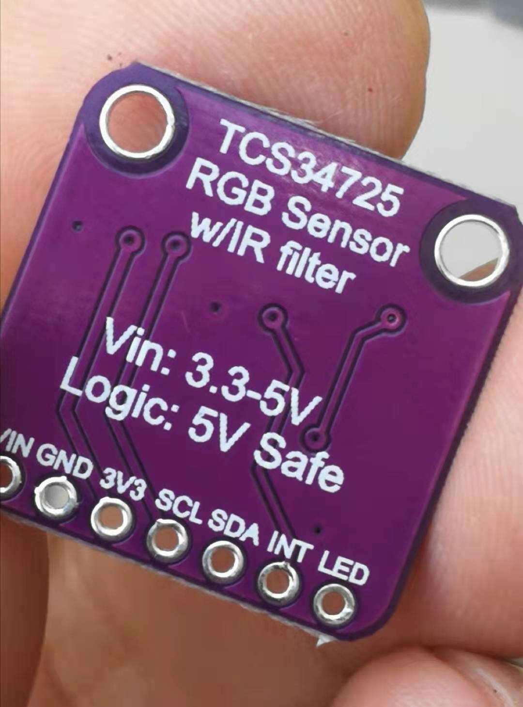 【花雕学编程】Arduino动手做（193）--TCS34725模块2个小实验图1