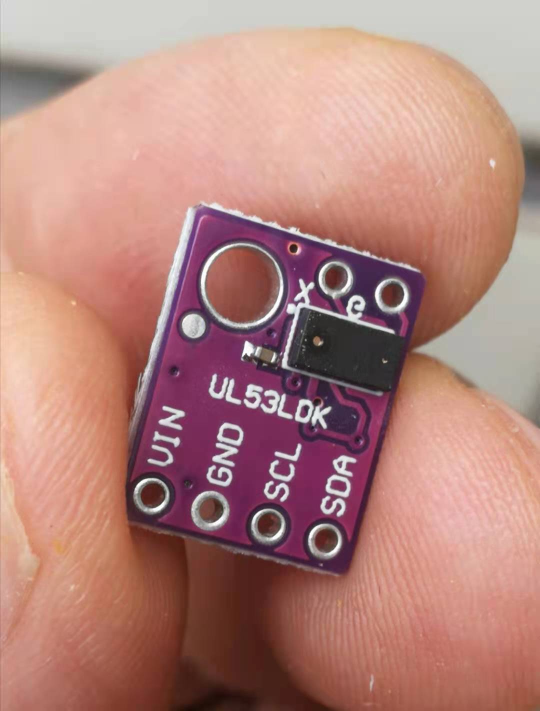 【Arduino】168种传感器系列实验（183）VL53L0X激光测距模块图2