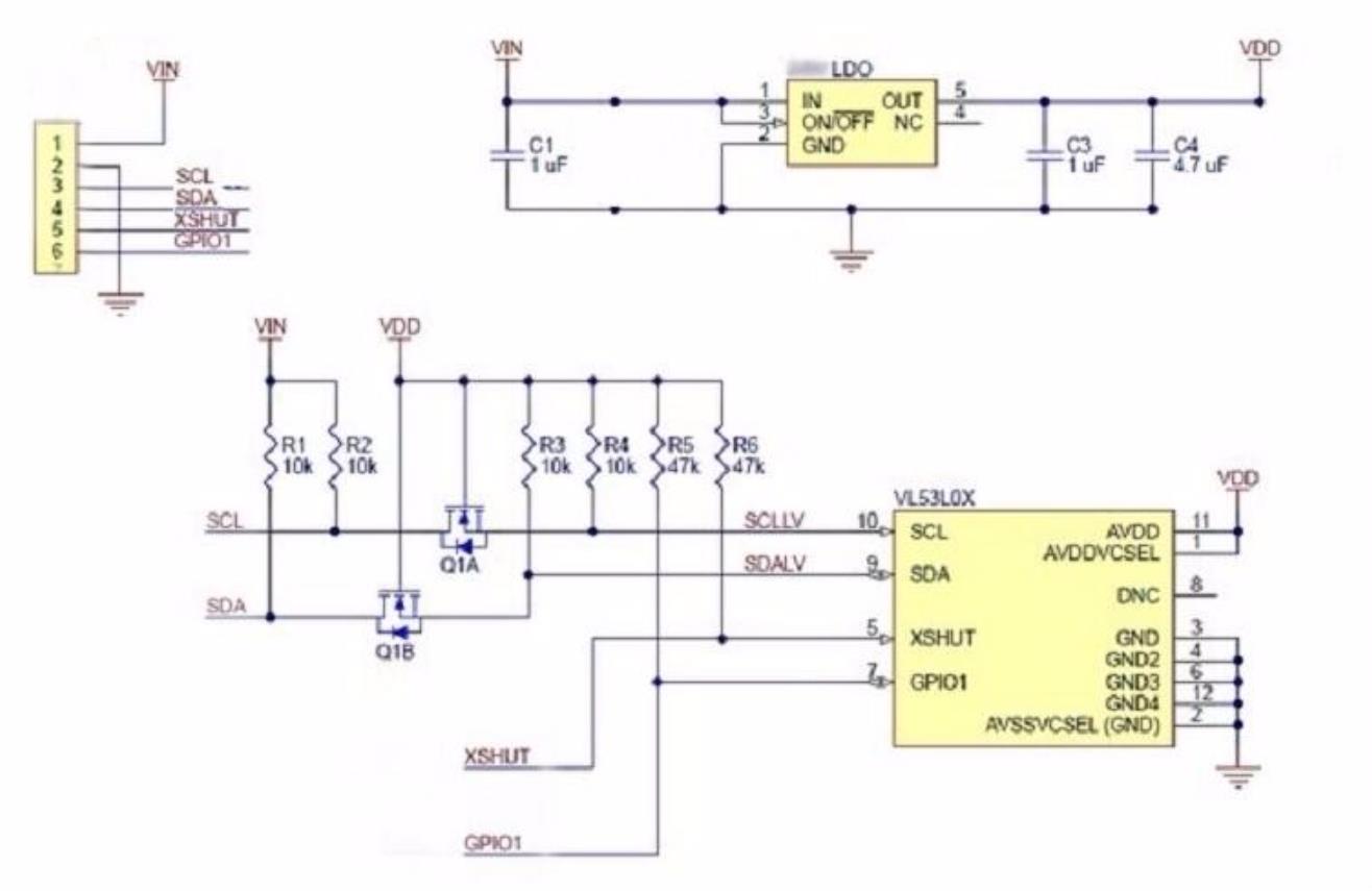  Foto zu 【Arduino】168种传感器系列实验（183）VL53L0X激光测距模块 - DF创客社区 - 分享创造的喜悦 
