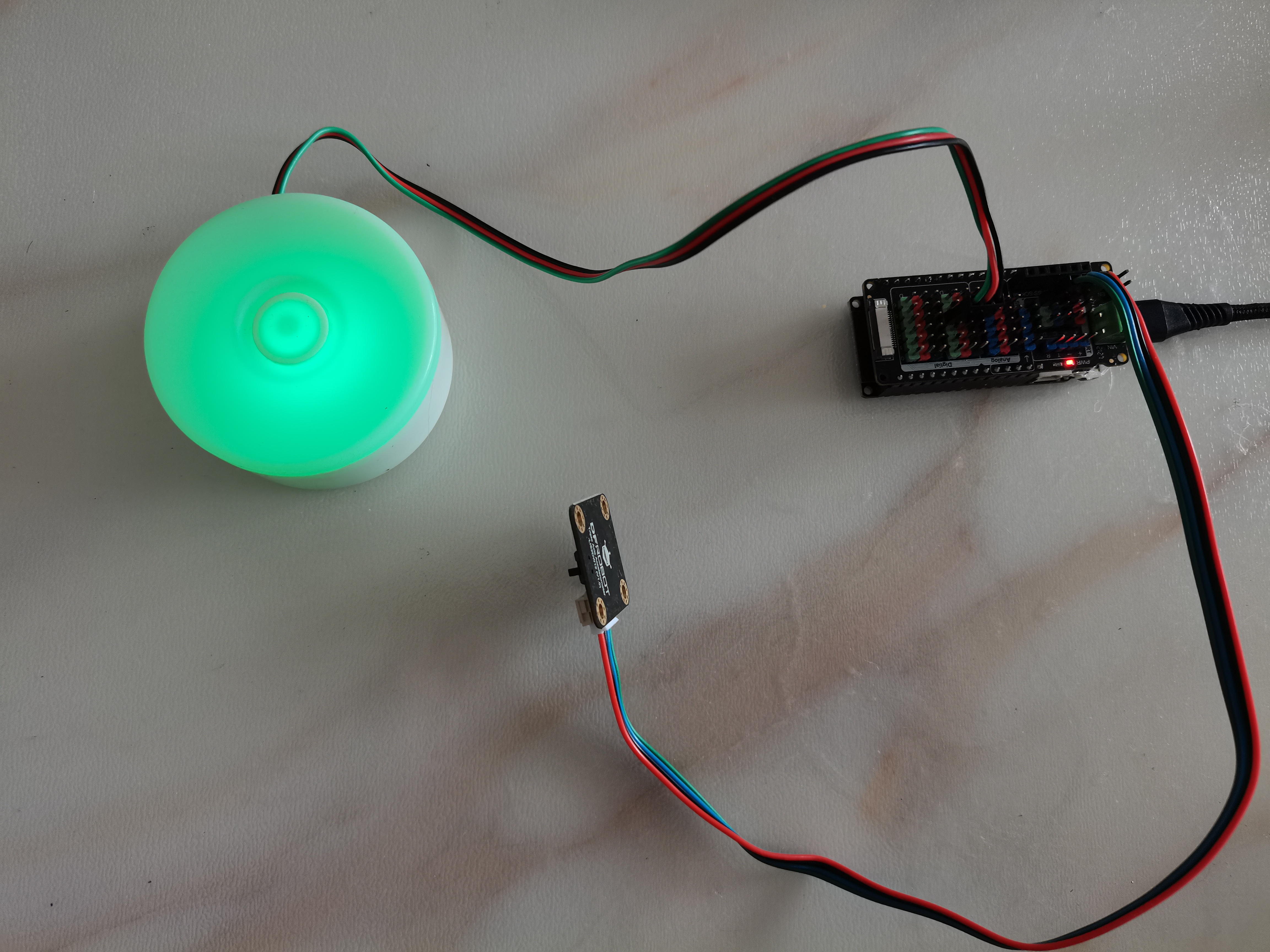 【试用测评】FireBeetle ESP32-E扩展板——晃动灯 方向灯图7