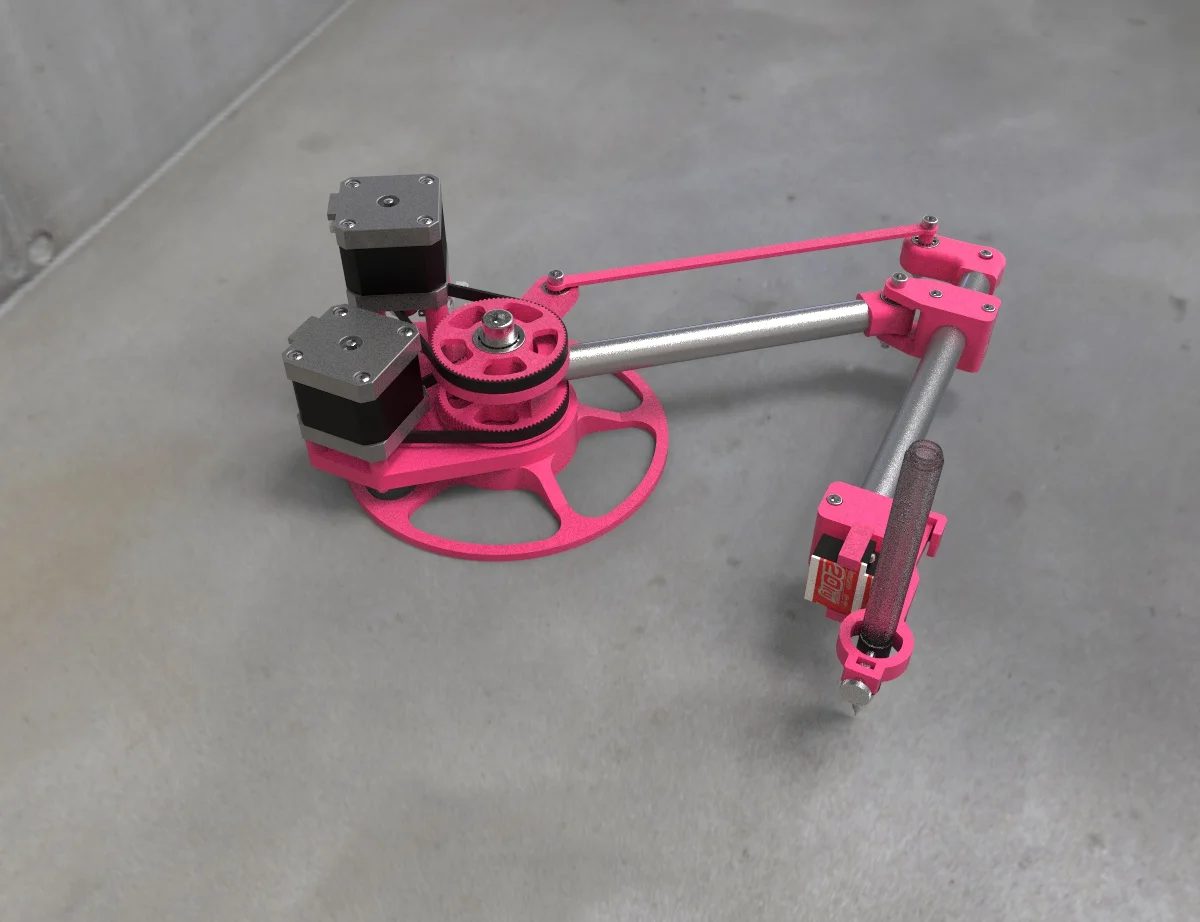 drawbot 桌面级scara机械臂图1