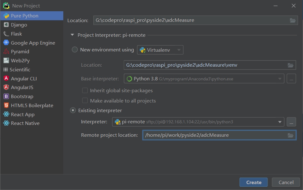 树莓派GUI-ADC测量-PySide/PyQT/QML/Python/Qt图1