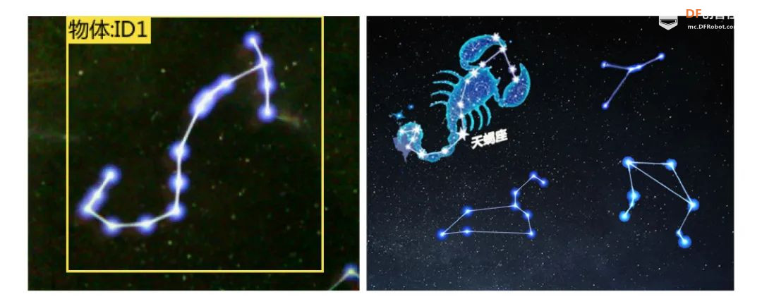 【Mind+Huskylens趣味AI入门】系列课程—06 星座识别图2