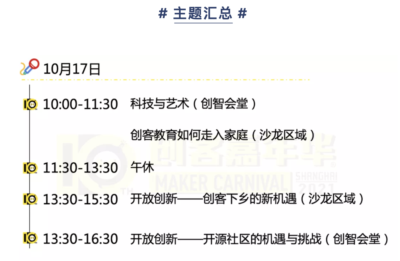 2021上海创客嘉年华-创客讲堂“演讲者”招募通道正式开启...图10