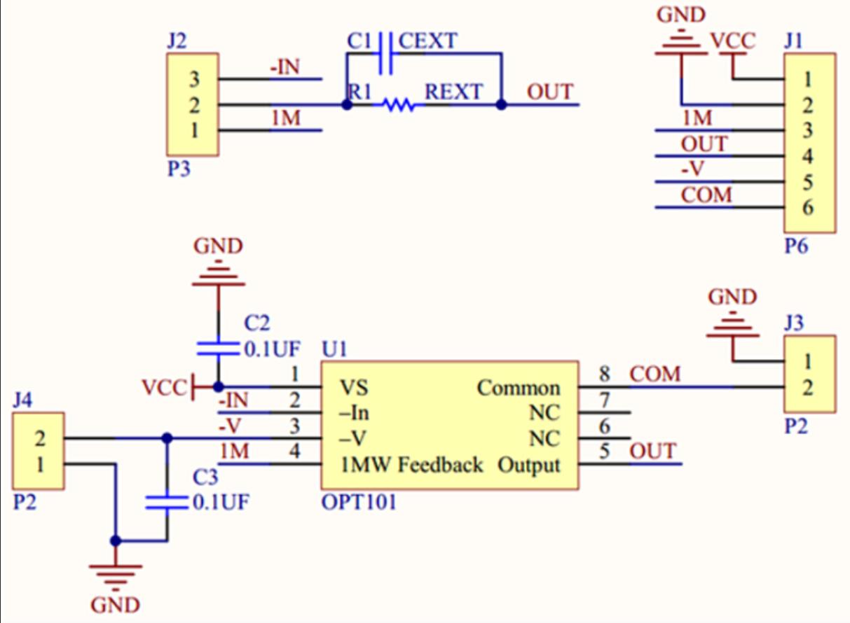 【Arduino】168种传感器系列实验（201）---OPT101模拟光照传感器图1