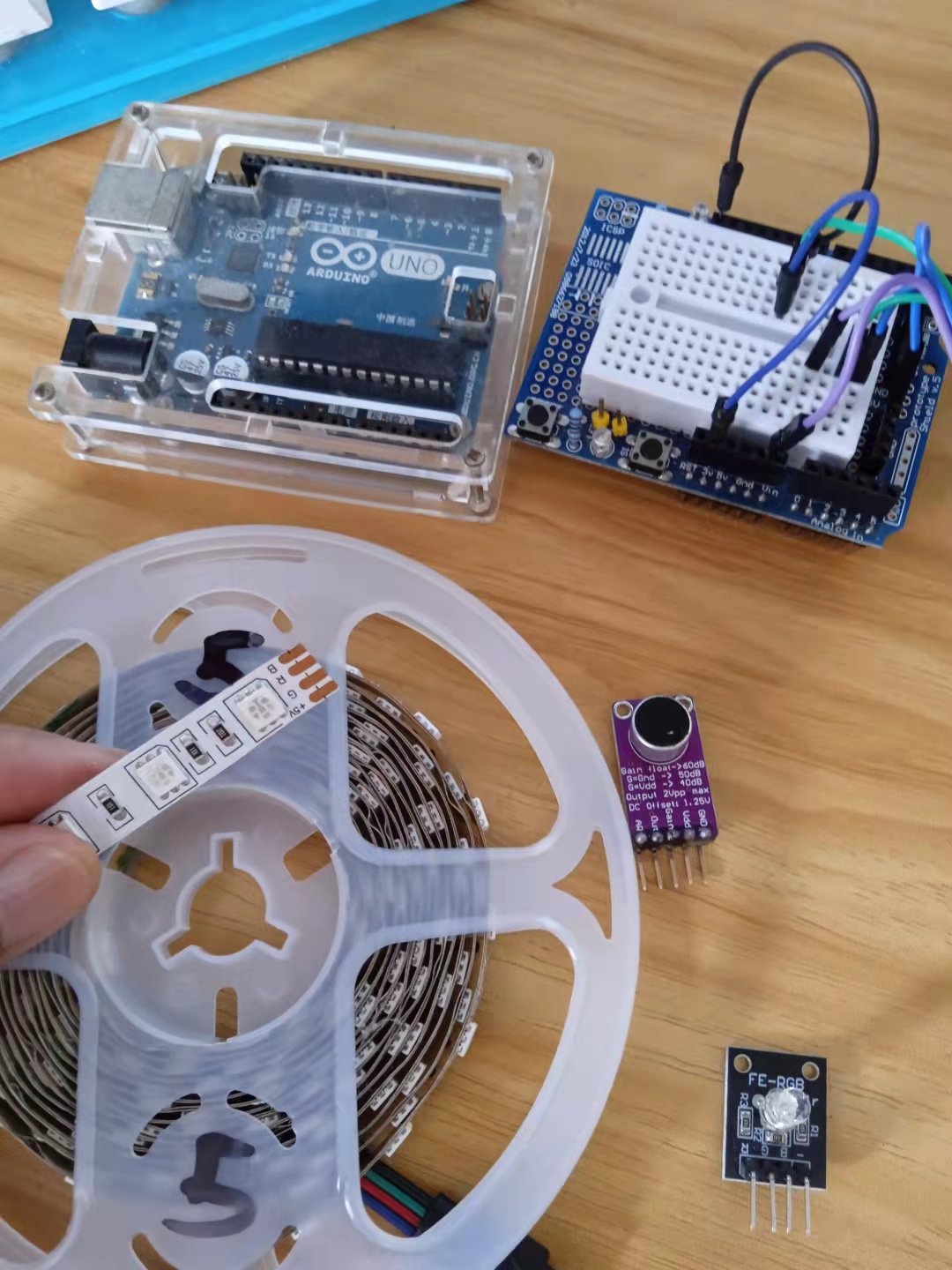 【花雕动手做】看见声音，基于Arduino系列音乐可视器（3）图1