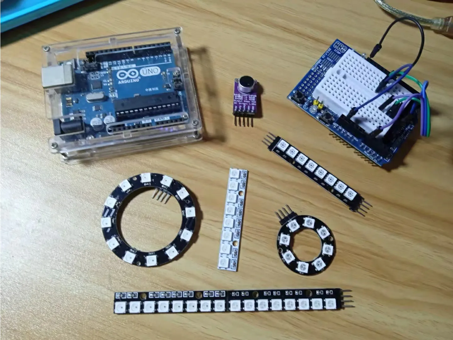 【花雕动手做】看见声音,基于Arduino系列音乐可视器(5)图1