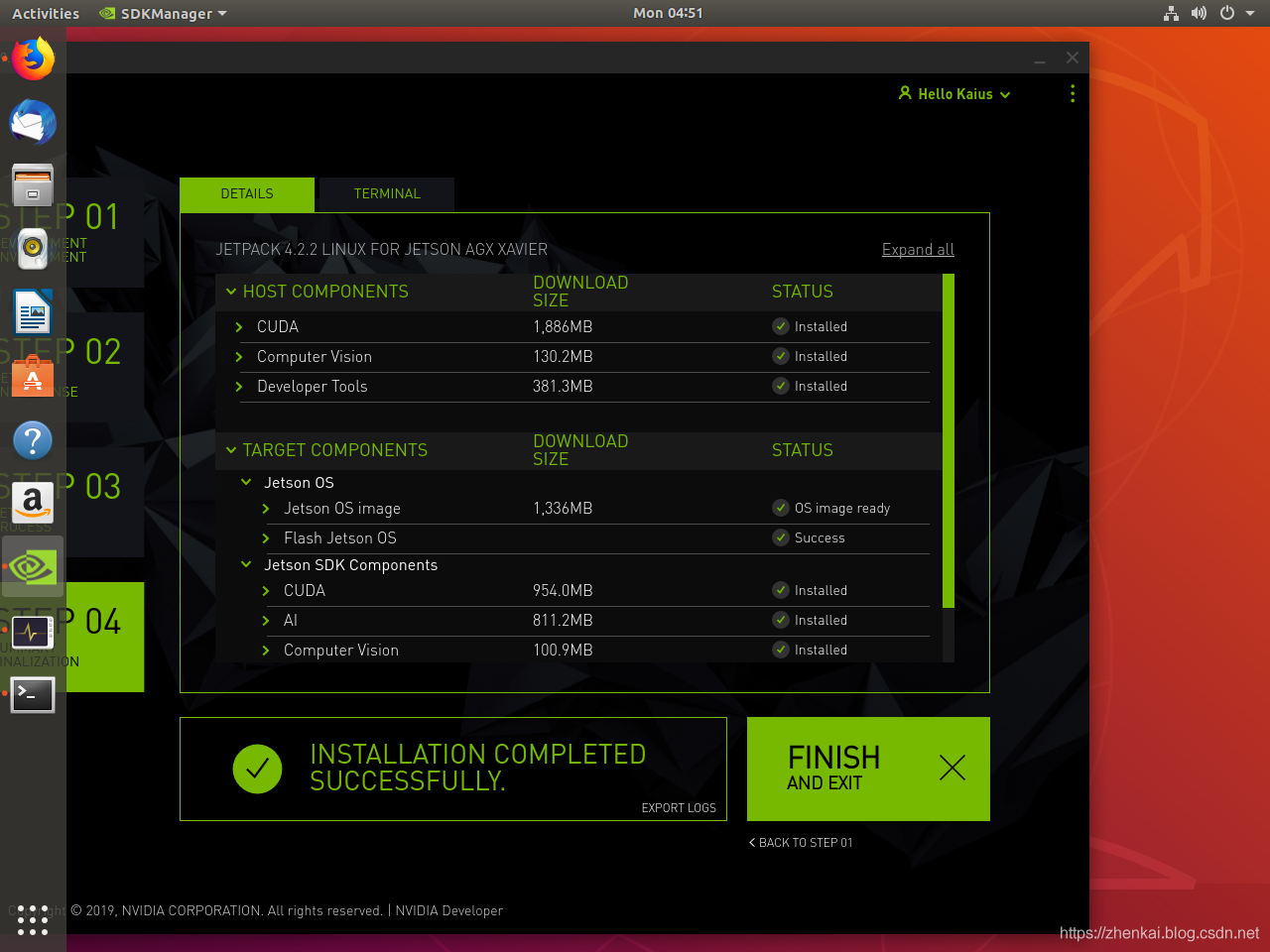 Nvidia Jetson Xavier 开机配置+刷机+部署ROS（刷机需谨慎）图9