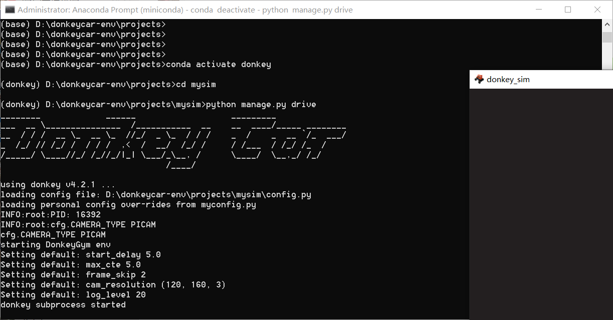 【项目】重拾漂移驴车项目-windowsPC端配置及GYM模拟器配置图8