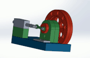 3D打印电磁发动机（二冲程引擎）图1