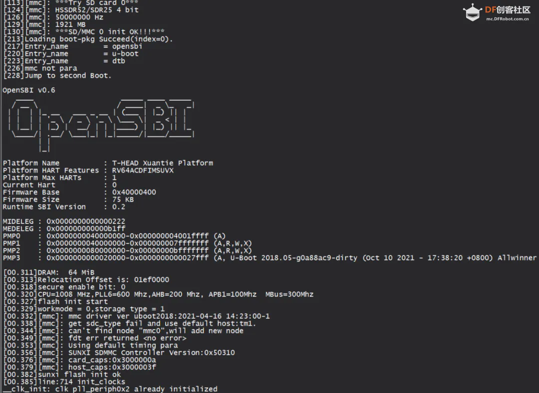 自制一个目前为止最便宜的RISC-V 64单板机!图4