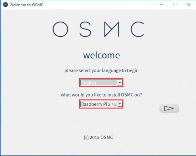 树莓派3-系统安装-利用OSMC-installer安装OSMC系统图1