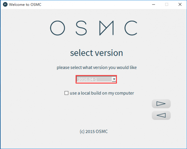 树莓派3-系统安装-利用OSMC-installer安装OSMC系统图2