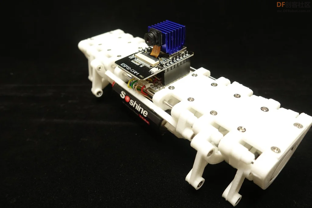 如何用ESP32-CAM和3D打印件做一个Strider摄像机器人图38
