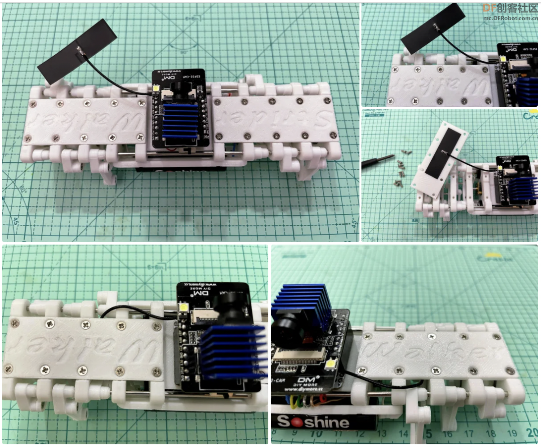 如何用ESP32-CAM和3D打印件做一个Strider摄像机器人图41