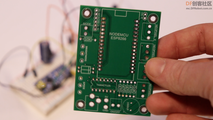 用ESP8266魔改一个《黑客帝国》“代码雨”机箱图6