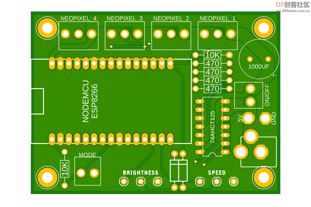 用ESP8266魔改一个《黑客帝国》“代码雨”机箱图5