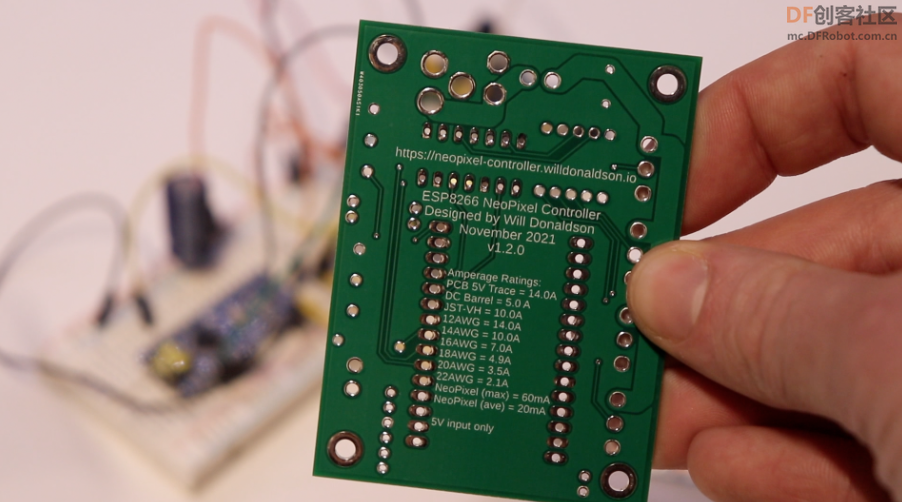 用ESP8266魔改一个《黑客帝国》“代码雨”机箱图7