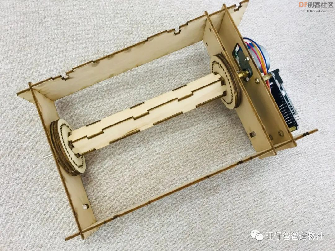 【开源自制】arduino步进电机制作春节主题翻页动画显示器图24