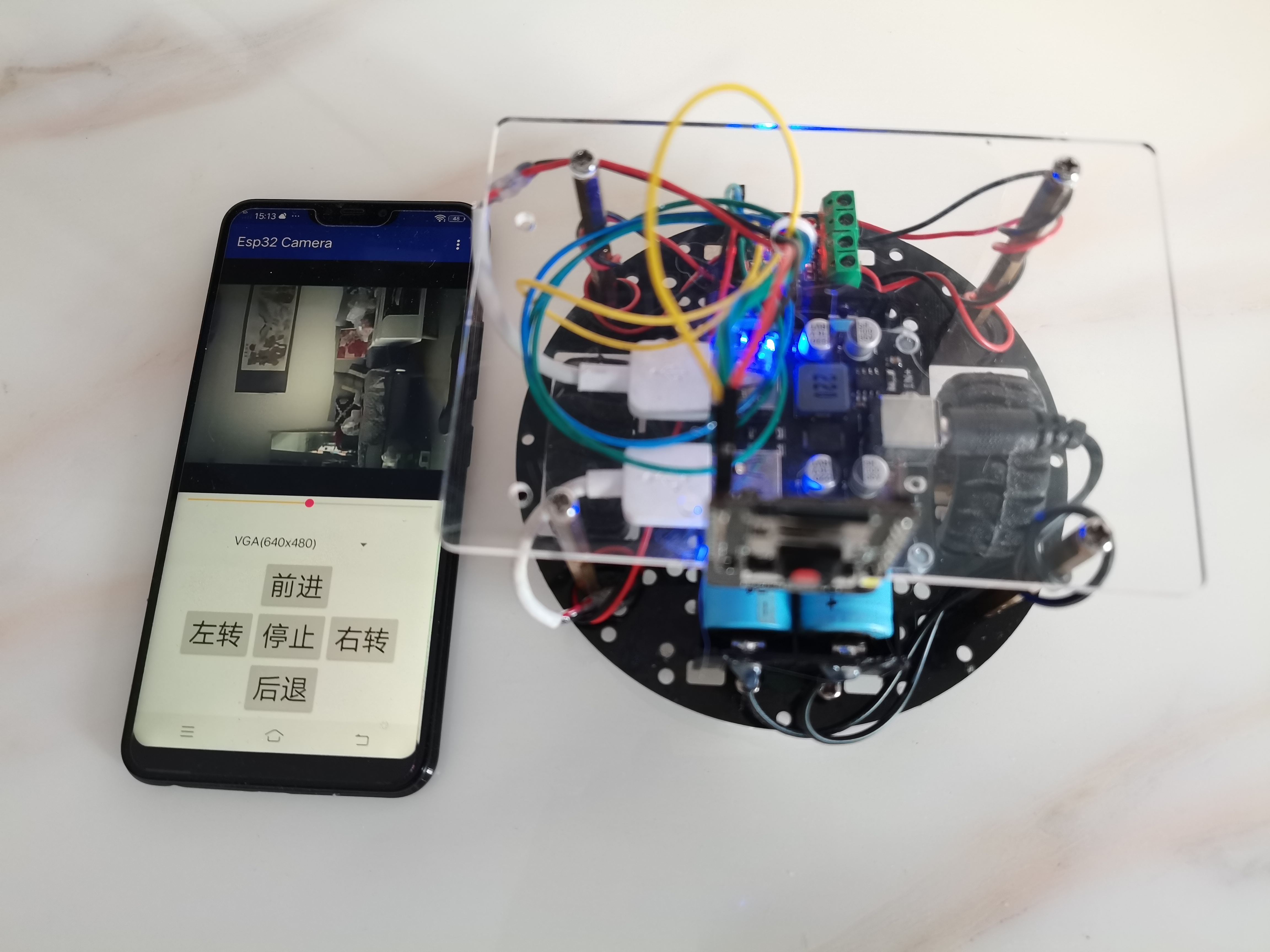 ESP32-CAM WIFI摄像头遥控车图27