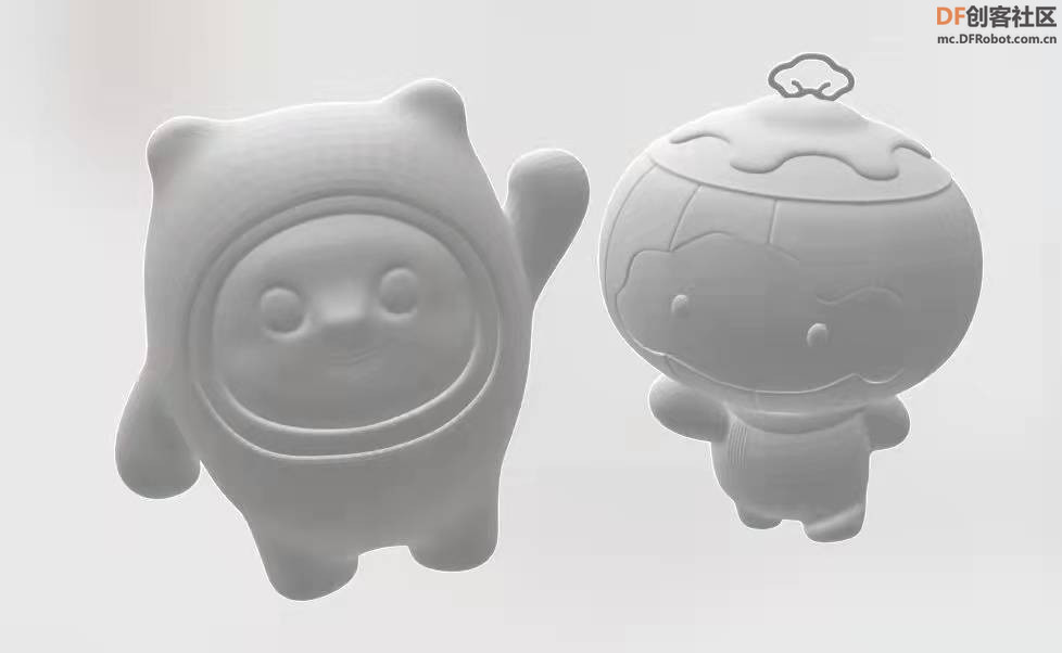 自己3D打印一个全网抢不到的冰墩墩！图11