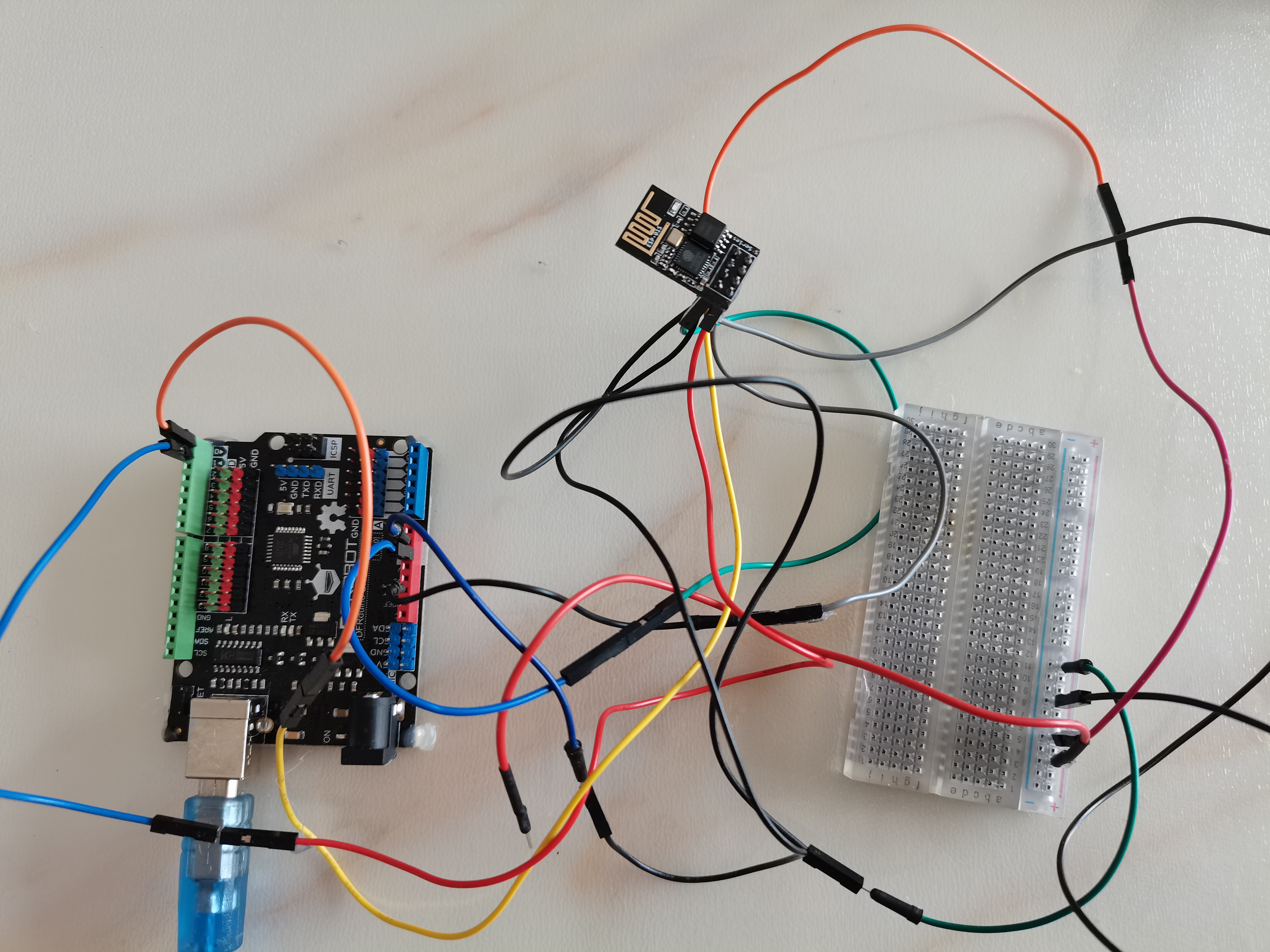 智能点灯=DFRduino UNO R3+ESP8266-01s模块+APP Inventor2图1