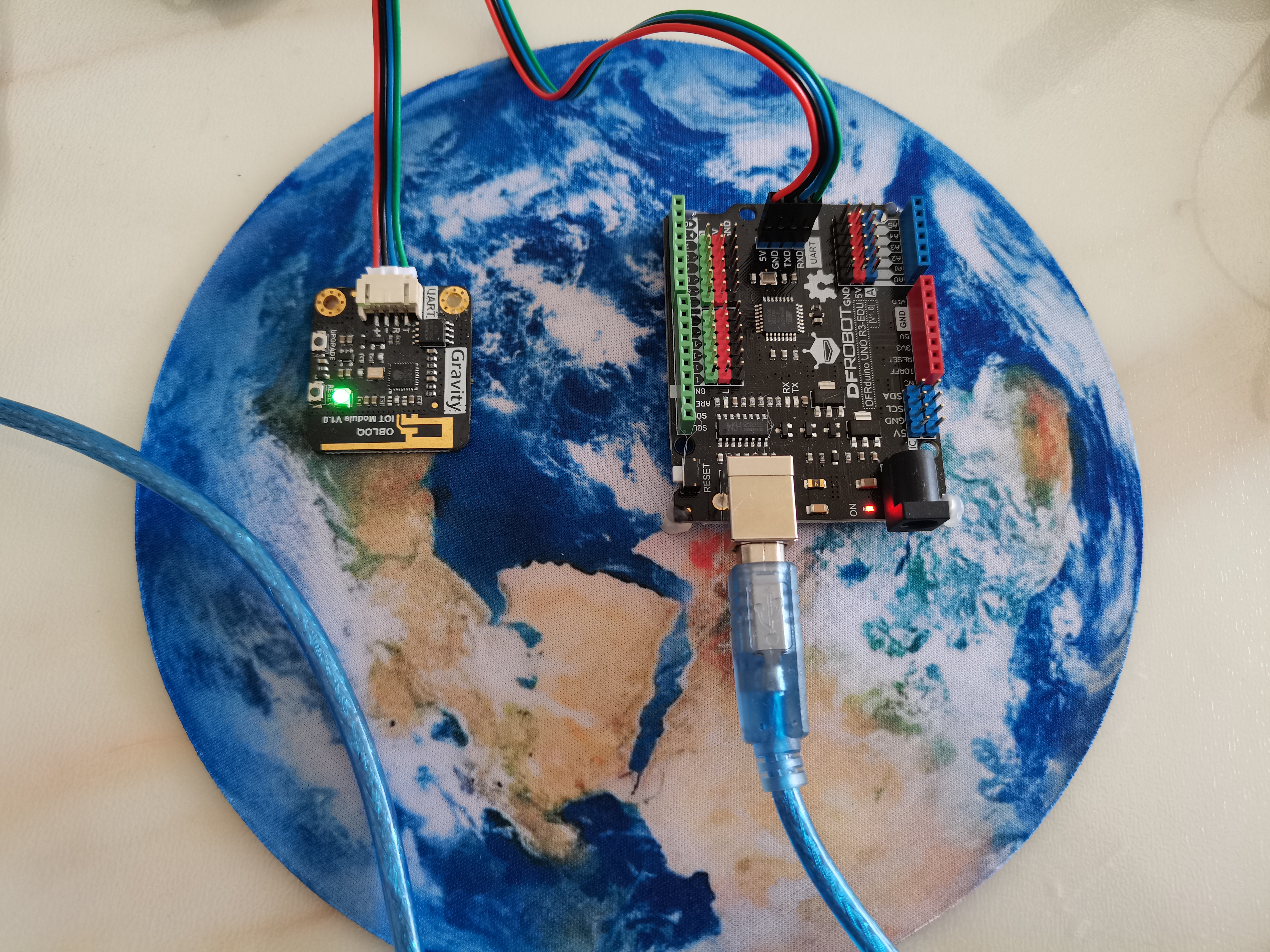 DFRduino UNO R3-EDU+OBLOQ+红外+小度=智能空气净化器图10
