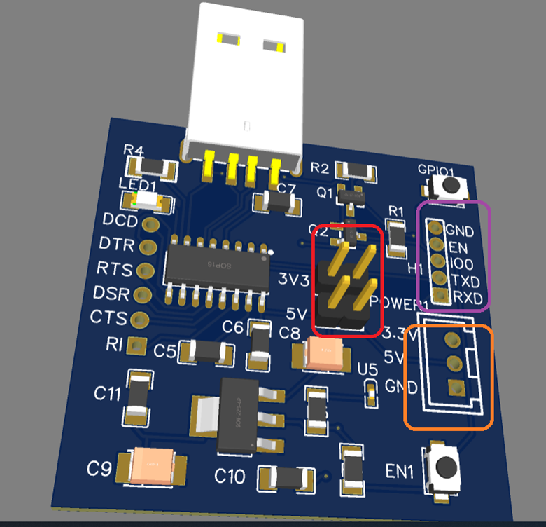 做一个 ESP32 S2 模块测试板子图1