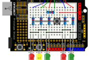 Arduino入门套件中的拓展板故障图1