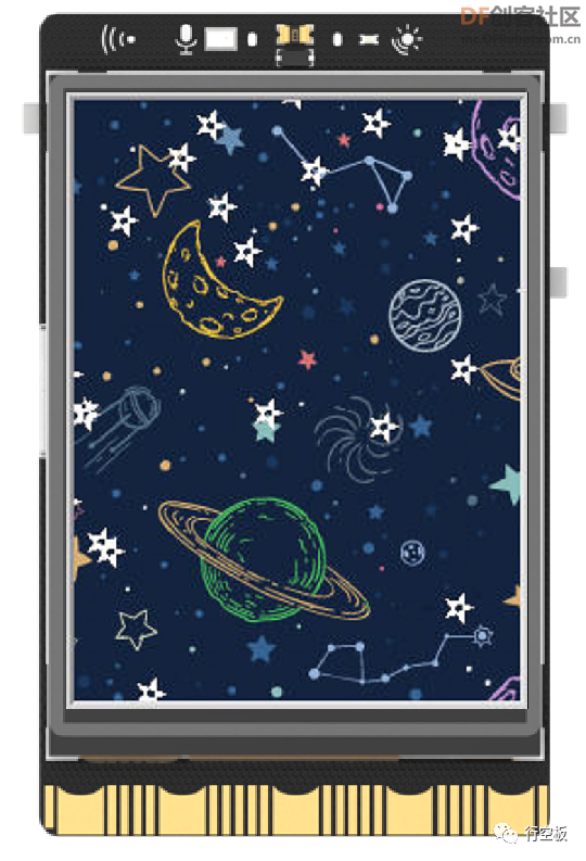 【行空板Python入门教程】第四课：模拟星空图7