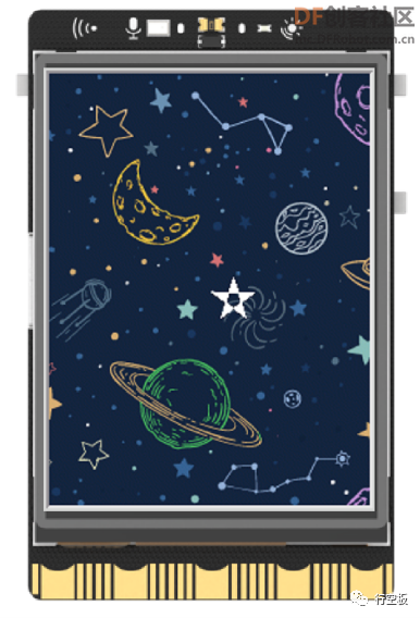 【行空板Python入门教程】第四课：模拟星空图8
