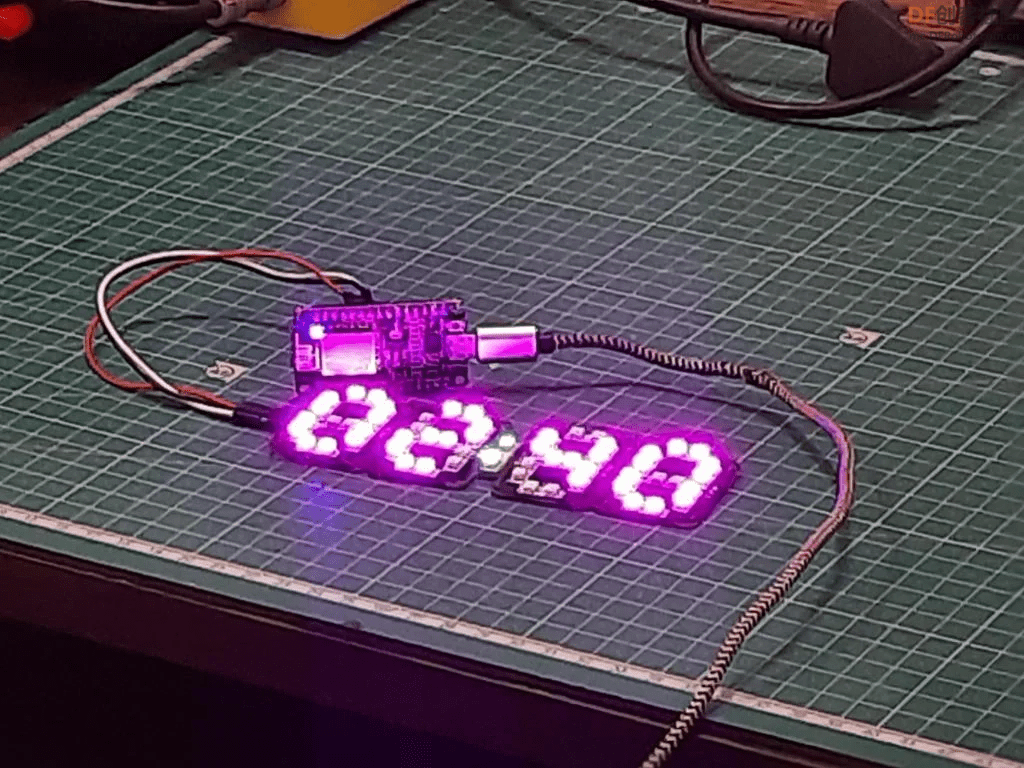 用ESP8266做一个高颜值的RGB时钟！图20