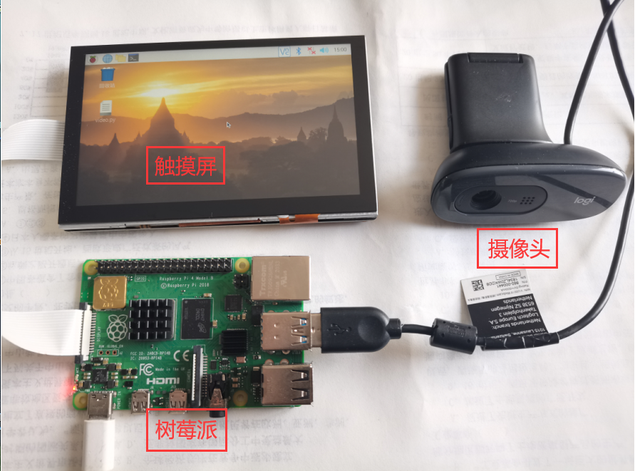 树莓派电容式触摸屏试用——瞳孔跟踪图4