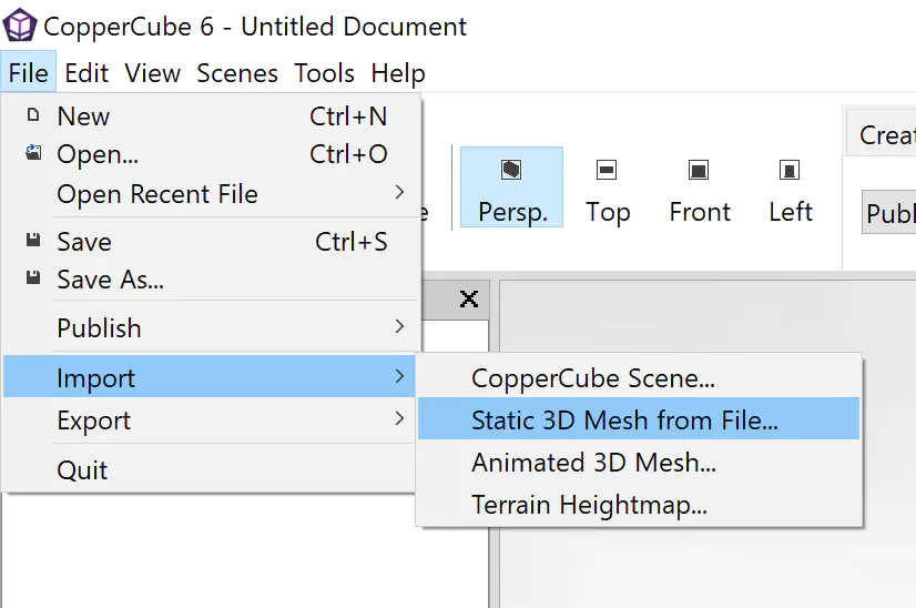 轻量级 3D 软件 CopperCube图7
