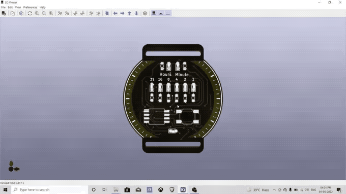 用ATtiny85自制一个BCD手表图8