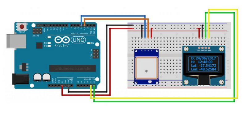 【Arduino】168种传感器模块系列实验（75）-- NEO6MV2飞控GPS模块图1