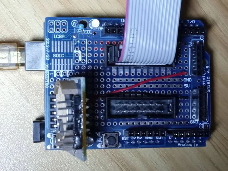 【Arduino】168种传感器模块系列实验（123）---P10V706LED屏模组图2