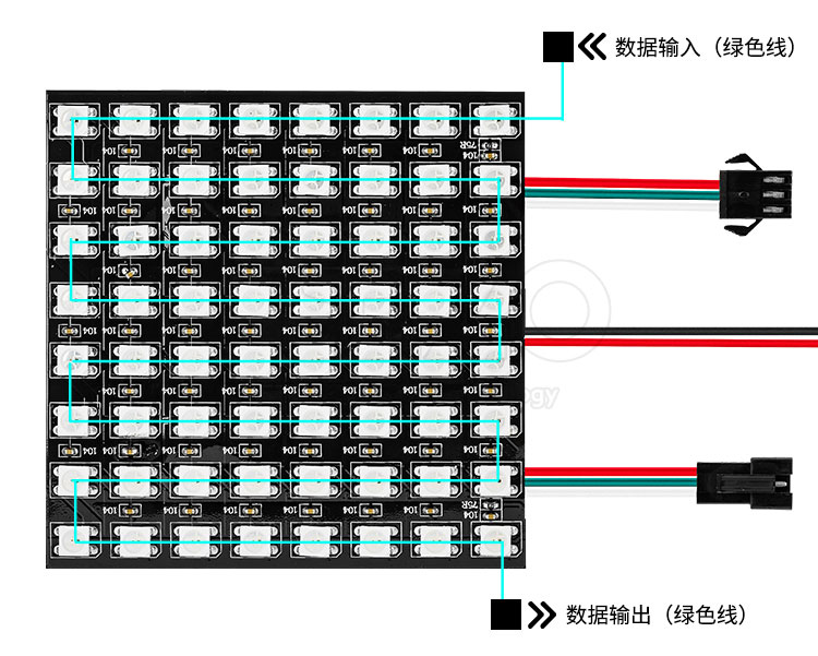 【Beetle ESP32-C3试用】使用Arduino编程控制WS2812B炫彩LED图3