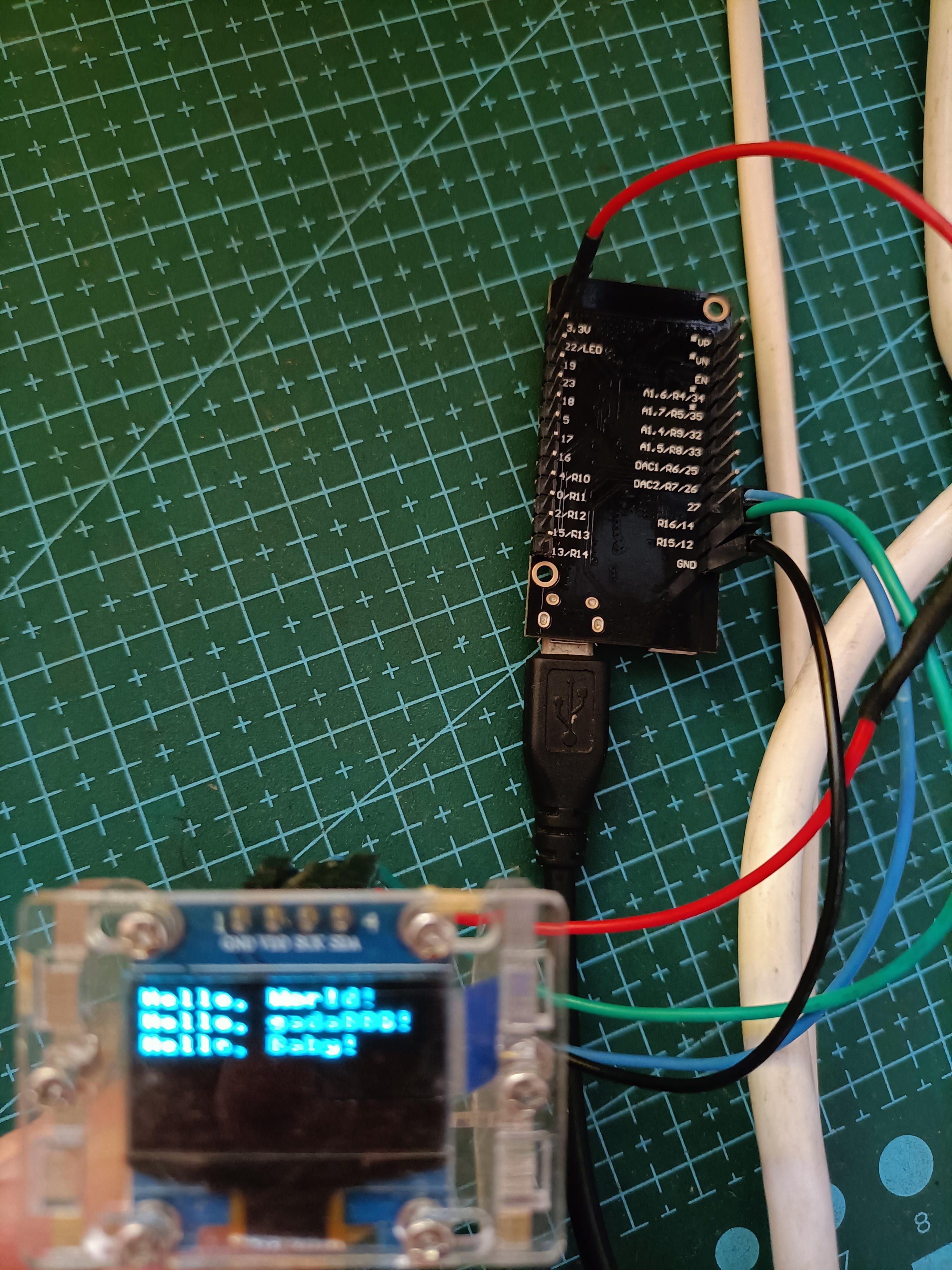 用ESP32和MicroPython 来点亮一个OLED显示屏图7